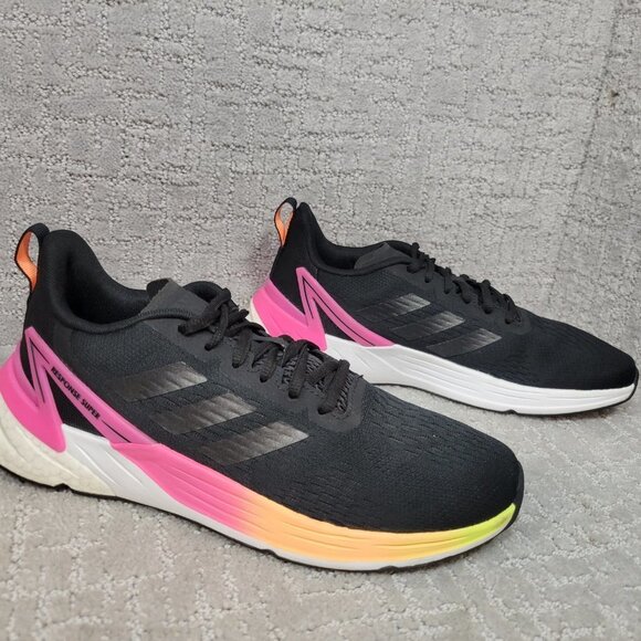 Adidas Response Super Women's Size US 9 Black Lace Up Athletic Running Sneakers. - Picture 6 of 10